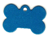 Blue Bone pet tag